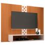 Imagem de Painel para TV Home Suspenso Form e Mesa de Centro Luna Cinamomo Off White  HB Móveis