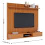 Imagem de Painel para TV Home Suspenso Ripado Ambiente Loft 1.8 Nature - Imcal