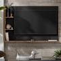 Imagem de Painel Para TV Smart Berlim Até 50 Polegadas - Elegância e Modernidade para Sua Sala - Preto/Nature