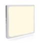 Imagem de Painel Plafon 25w Quadrado Sobrepor Super Led Branco Quente