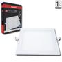 Imagem de Painel Plafon Embutir Led 12w Quadrado 6500K Branca Fria