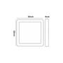 Imagem de Painel Plafon Led Quadrado Sobrepor 18w 20x20cm Branco Frio