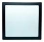 Imagem de Painel Plafon Preto 25w Embutir Quadrado Branco Frio 6500k Bivolt Luminária gesso estilo