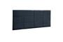Painel Raissa 158 cm Suede Azul Marinho - Topázio Decor Imagem de Painel Raissa 158 cm Suede Azul Marinho