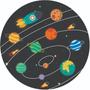Imagem de Painel Redondo 3D Sublimado Astronauta E Galáxia Frd-073