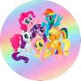 Imagem de Painel Redondo 3D Sublimado My Little Pony Frd-6204