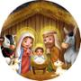 Imagem de Painel Redondo 3D Sublimado Natal Frd-1801