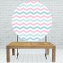 Imagem de Painel Redondo De Festa Chevron 150X150 - Chr01