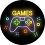 Imagem de Painel Redondo Tecido Sublimado 3D Game Frd-5937