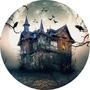 Imagem de Painel Redondo Tecido Sublimado 3D Halloween WRD-1733