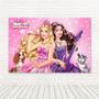 Imagem de Painel Retangular 3D Sublimado Barbie 2,0X1,5 Frt-4048