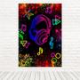 Imagem de Painel Retangular 3D Sublimado Neon 1,5X2,2 Frt-5198
