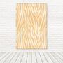 Imagem de Painel Retangular 3D Sublimado Zebra 1,5X2,2 Frt-5179