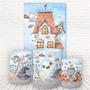 Imagem de Painel Retangular E Capas 3D Sublimado Halloween Fkpc-916