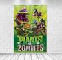 Imagem de Painel Retangular Tecido Sublimado Plants Vs Zombies  001 1,50x2,20- IMPAKTO VISUAL