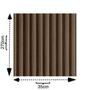 Imagem de Painel Ripado Flex Gold Concept Mdf Comum 9mm - 140cm X 270cm