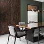 Imagem de Painel Ripado Laminado EVA Autocolante 10cm Linha Urban Corten  Valor Do Metro