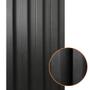 Imagem de Painel Ripado Prime Madeira PVC Preto Fosco 2,9m x 16cm