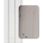 Imagem de Painel Ripado Wpc Interno Wide Cor: Branco Absoluto Kit 5 Und 2,90m x 19cm (0,55m²)