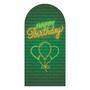 Imagem de Painel Romano Happy Birthday Neon Decoração 3D Em Tecido 180