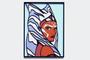 Imagem de Painel Star Wars Ahsoka Tano Em Camadas Mdf 59cm 3d Q3d0016