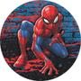 Imagem de Painel Sublimado Redondo em Tecido Homem Aranha 1,55m -01 unidade - Piffer- Rizzo