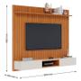 Imagem de Painel Suspenso Loft 1.8 com mesa de Centro Classic Nature Off White - Imcal