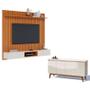 Imagem de Painel Suspenso Loft com Aparador Buffet Classic 1.8 Nature Off White - Imcal