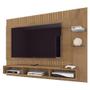 Imagem de Painel TV até 55" com Prateleiras Vidro Multimóveis CR45209