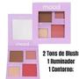 Imagem de Paleta Blush, Contorno e Iluminador Beyond Words Mood - Ruby Rose