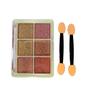 Imagem de Paleta Com 6 Pó Cromado Nail Art 06 - Dafu