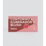 Imagem de Paleta Contorno Iluminador E Blush Pele de Milhões Dailus