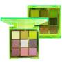 Imagem de Paleta de Sombra 9 Cores Neon Jasmyne Verde B