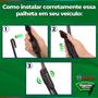 Imagem de Palheta Bosch Limpador Parabrisa 18" Polegadas Aerofit AF18 Original Encaixe Gancho
