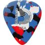 Imagem de Palheta D Addario Celuloide Média Multicolor (c/10) - PCT / 10
