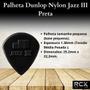 Imagem de Palheta Dunlop Nylon Jazz III Preta