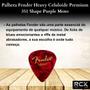 Imagem de Palheta Fender Heavy Celuloide Premium 351 Shape Red Pearl Quantidade:24 Pçs