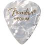 Imagem de Palheta Fender Medium Celuloide Premium 351 Shape White Moto Quantidade:6 Pçs