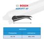 Imagem de Palheta Limpador Parabrisa Bosch Aerofit Gm Spin 2012 A 2023