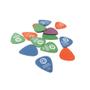 Imagem de Palheta para Guitarra Duralin Formato Standard Heavy 1DBK7-10 Pacote com 10 Pecas