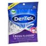 Imagem de Palhetas de Fio Dental Cross Flosser - 75 Unidades (6 Pacotes)