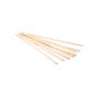 Imagem de Palito de Bambu Para Algodão Doce: 40cm x 4mm - 100un