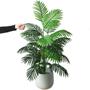 Imagem de Palmeira Artificial Grande (90-120cm) - Monstera Tropical Artificial de Plástico Verde