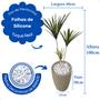 Imagem de Palmeira Yucca 3 Ramos Planta Artificial Grande Vaso Decoração