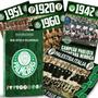 Imagem de Palmeiras coleção oficial histórica - 4 primeiros pôsteres + box personalizado