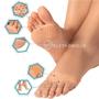 Imagem de Palmilha Silicone Salto Alto Plantar Proteção Anti Calos Pé Traz Conforto LGX05