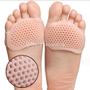 Imagem de Palmilha Silicone Salto Alto Plantar Proteção Anti Calos Pé Traz Conforto LGX05