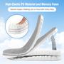 Imagem de Palmilhas ENLOPQ 4D Cloud Soles para Homens - Amortecimento com Espuma Viscoelástica
