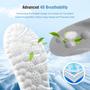 Imagem de Palmilhas ENLOPQ 4D Cloud Soles para Homens - Amortecimento com Espuma Viscoelástica