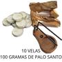 Imagem de Palo santo Incensario suporte Power Drops 10VELAS 100g PALO Fadinha Verde